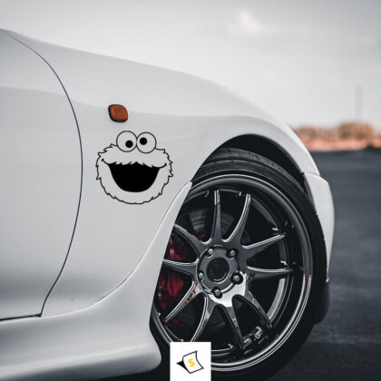 Стикер за кола Бисквитено чудовище