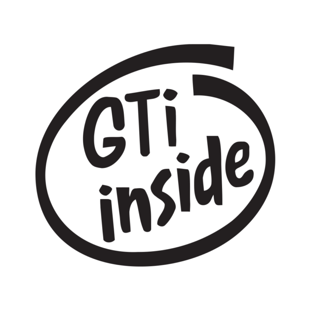 Стикер за кола - GTI Inside