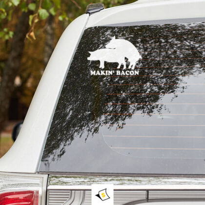 Стикер за кола Makin Bacon