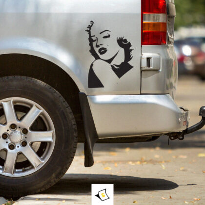 Стикер за кола - Marling Monroe