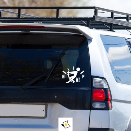 Стикер за кола Зареди ме