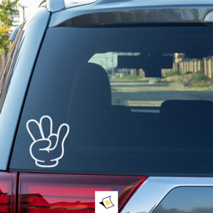 Стикер за кола - Ръчичка