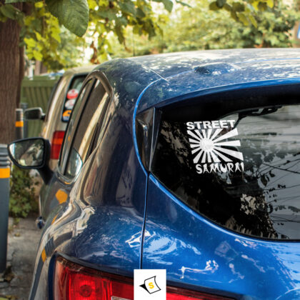 Стикер за кола - Steet samurai
