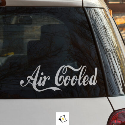 Стикер за кола Air Cooled