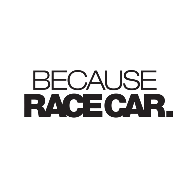 Стикер за кола Because race car.