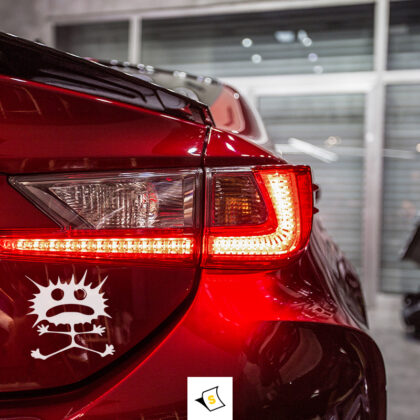 Стикер за кола Петно