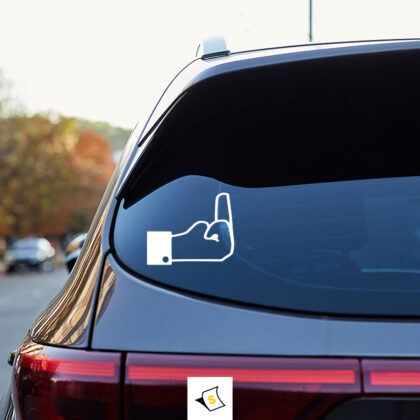 Стикер за кола Finger