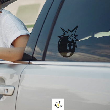 Стикер за кола – Бомба