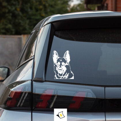 Стикер за кола - Немска Овчарка