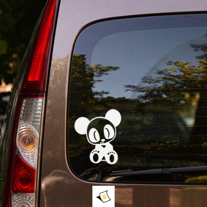 Стикер за кола - Бебе Панда