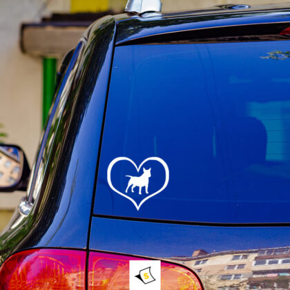 Стикер за кола - Булдог