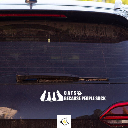 Стикер за кола - Котки