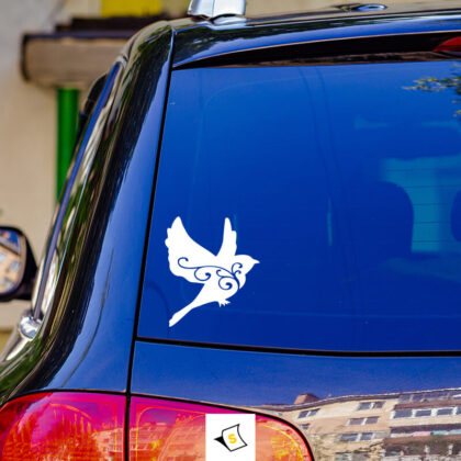 Стикер за кола - Красиво Врабче