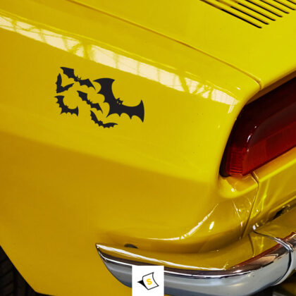 Стикер за кола - Летящи Прилепи