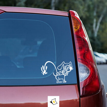 Стикер за кола - Лошо Куче