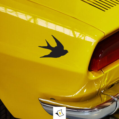 Стикер за кола - Лястовичка