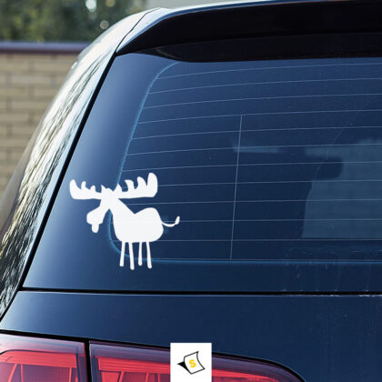 Стикер за кола - Плезещ Елен