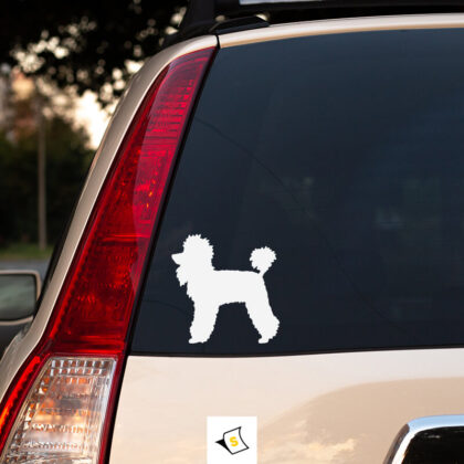 Стикер за кола - Пудел