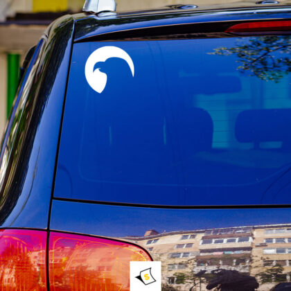 Стикер за кола - Силует на орел