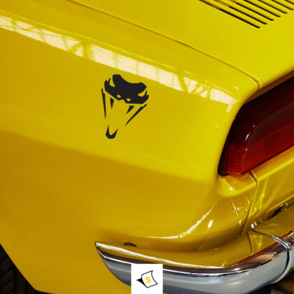 Стикер за кола - Съскаща Змия