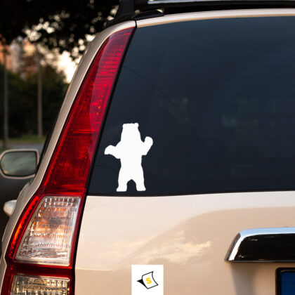 Стикер за кола - Танцуващо Мече