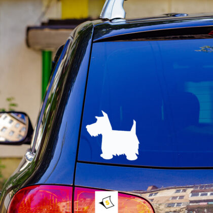 Стикер за кола - Голям Йоркширски териер