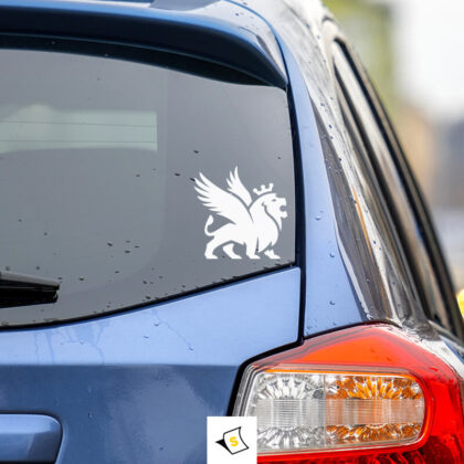 Стикер за кола - Величествен лъв