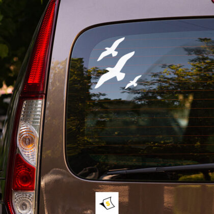 Стикер за кола - Ято птици