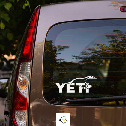Стикер за кола - Йети