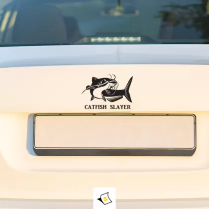 Стикер за кола - Убиец на Сом