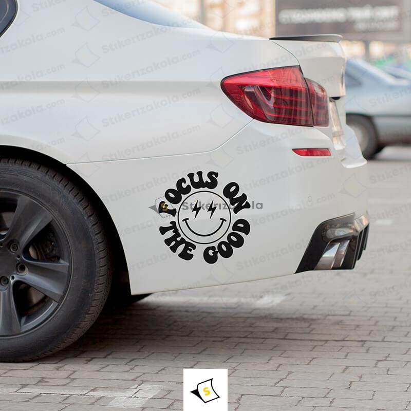 Стикер за кола - Фокусирай се в доброто / Focus On The Good