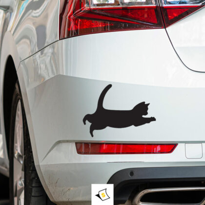 Добавете доза игривост и щедро количество котешка магия към вашия автомобил с нашия стикер за кола - Игриво коте! Този сладък акцент ще направи вашата кола по-весела и уникална. Изберете издръжливи и стилни стикери от www.stikerizakola.com , за да подчертаете вашата любов към котките и да придадете уникален характер на вашия превозно средство.