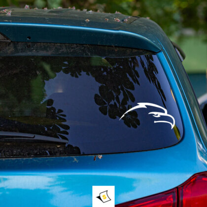 Стикер за кола - Орлова глава, силен и динамичен дизайн, символизиращ свобода и сила. Идеален за любители на природа и приключения, този стикер добавя индивидуалност и характер на вашето возило.