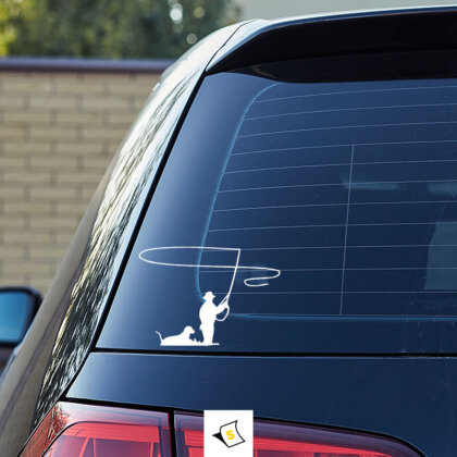 Стикер за кола - Каубой Стикер за кола с каубойски мотиви. Стилен и динамичен дизайн, който придава автентично усещане за приключения на вашия автомобил. Лесен за поставяне и издръжлив на външни условия, идеален за любителите на каубойската култура.