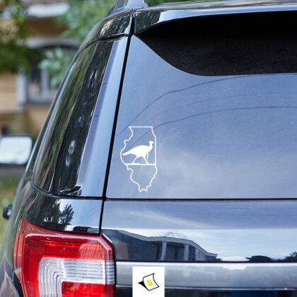 Стикер за кола - Ловен Стикер 2 Стикер за кола с ловна тематика, изобразяващ ловен мотив, подходящ за автомобил. Изработен от издръжливи и водоустойчиви материали, лесен за нанасяне и премахване, изразяващ страстта към природата и ловуването.