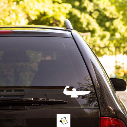 Стикер за кола - Орел Значка